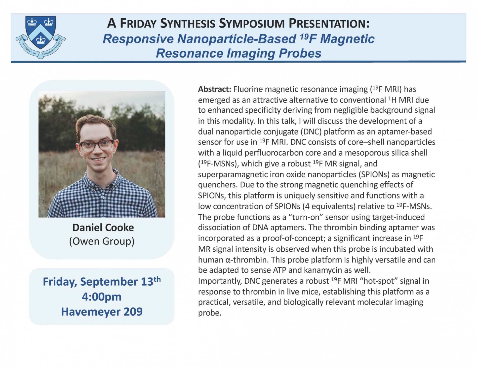 Friday Synthesis Symposium