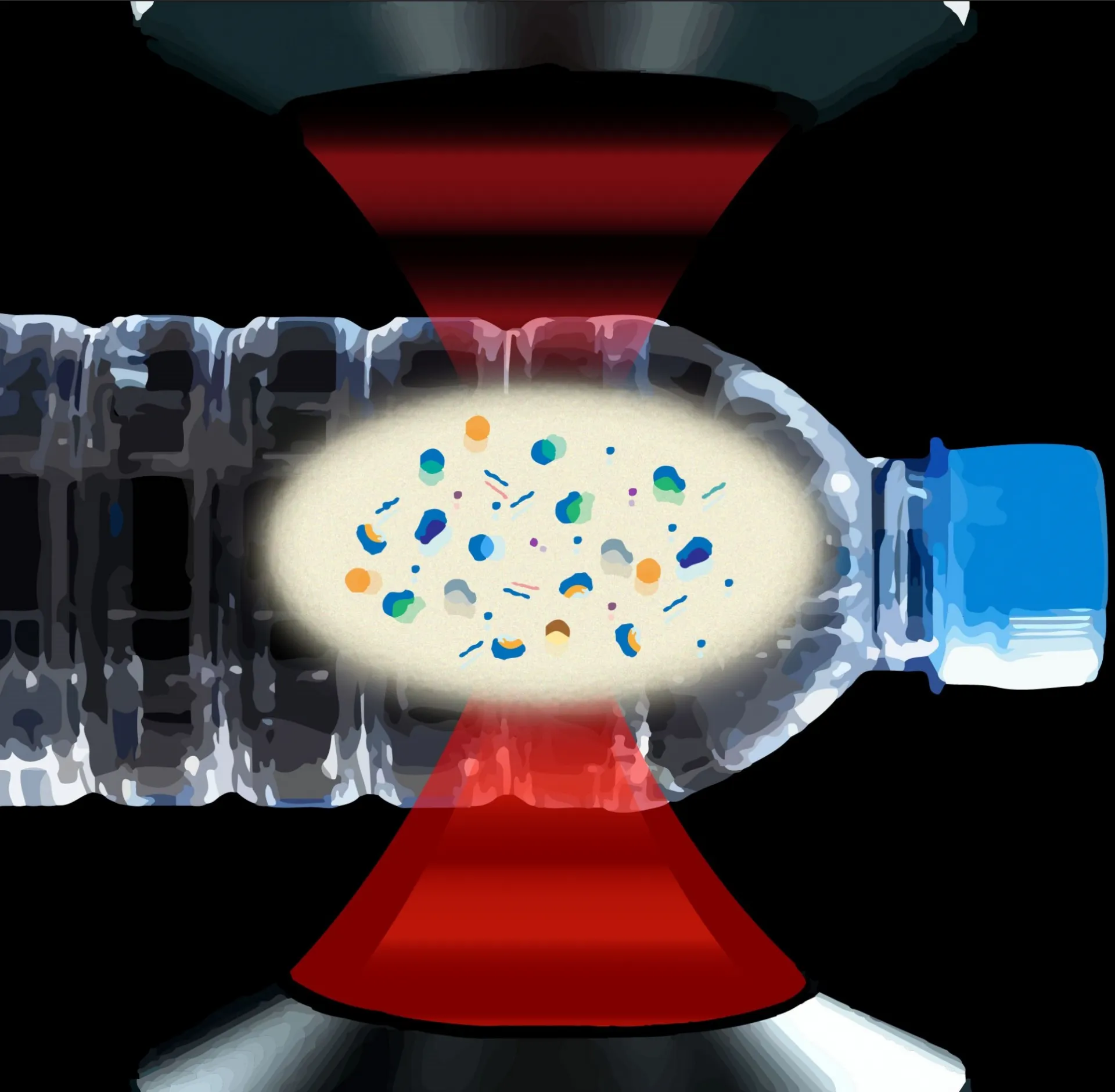 Nanoplastics Diagram.

Credit: Naixin Qian, a graduate student in Professor Min's lab
