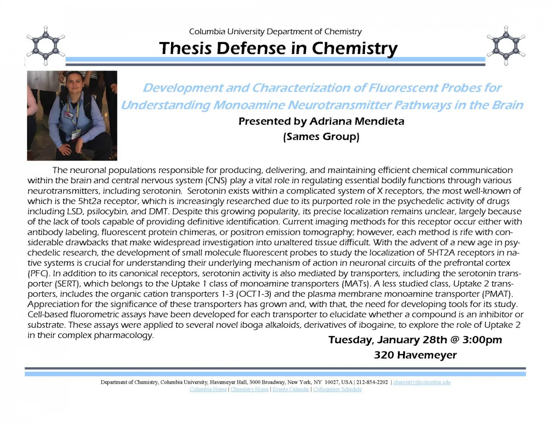 Adriana Defense Flyer